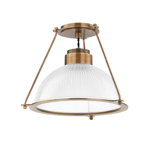 Glint Outdoor (Damp) Semi Flush Mount Light by Troy Lighting