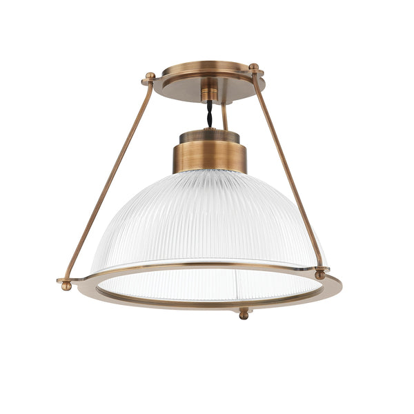 Glint Outdoor (Damp) Semi Flush Mount Light by Troy Lighting