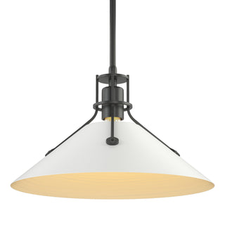 Buy black-and-white-shade Henry Pendant by Hubbardton Forge