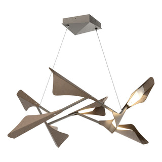 Buy dark-smoke Plume Pendant by Hubbardton Forge