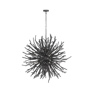 Buy dark-gray-wash Finch Chandelier by Arteriors