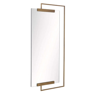 Buy antique-brass Princeton Mirror by Arteriors