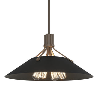 Buy bronze-and-black-shade Henry Pendant by Hubbardton Forge