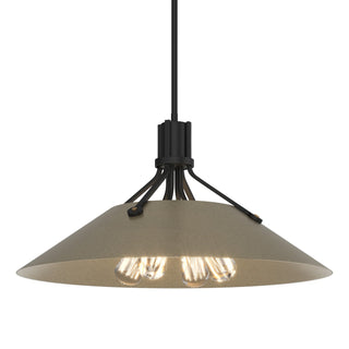 Buy black-and-brass-gold-shade Henry Pendant by Hubbardton Forge