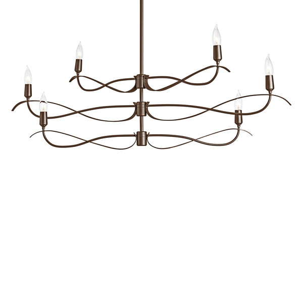 Willow Chandelier by Hubbardton Forge