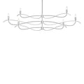 Willow Chandelier by Hubbardton Forge