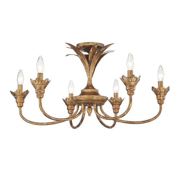 Lillianne Semi Flush Mount Light by Golden