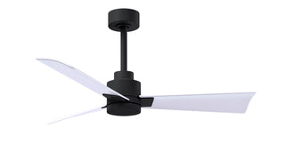 Buy matte-black-finish-with-matte-white-blades Alessandra Ceiling Fan by Matthews Fan Company