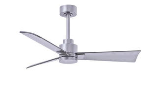 Buy brushed-nickel-finish-with-brushed-nickel-blades 3-Blades Alessandra Matthews Fan Company by Matthews Fan Company
