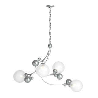 Buy vintage-platinum-with-opaline-glass-wf-glass-and-white-shade Sprig Pendant by Hubbardton Forge
