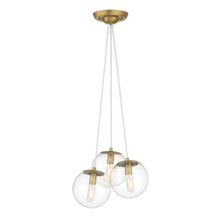 Buy soft-brass Auresa Outdoor (Damp) Pendant by Minka-Lavery
