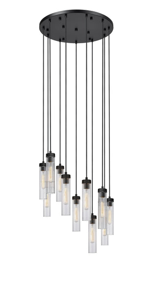 Buy matte-black Beau Chandelier by Z-Lite