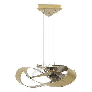 Buy modern-brass Flux Pendant by Hubbardton Forge