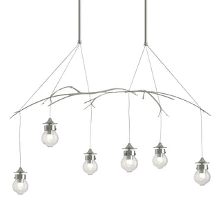 Buy sterling-with-clear-glass-zm-glass-and-clear-shade Kiwi Pendant by Hubbardton Forge