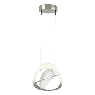 Buy sterling-with-clear-glass-zm-glass-and-clear-shade Venn Pendant by Hubbardton Forge