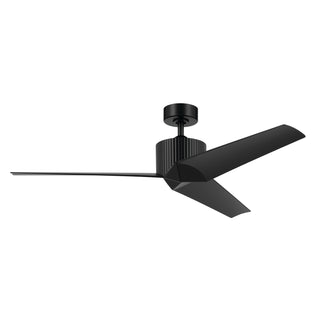 Buy satin-black-finish-with-satin-black-blades Almere Ceiling Fan by Kichler