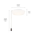 Outdoor (Damp) Fan Light Kit by Kichler