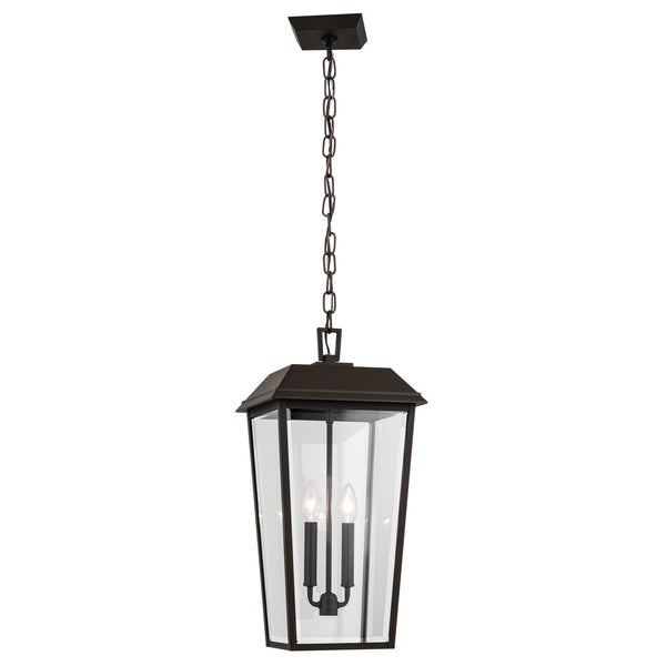 Kichler - 59122OZ - Two Light Outdoor Pendant - Mathus - Olde Bronze from Lighting & Bulbs Unlimited in Charlotte, NC