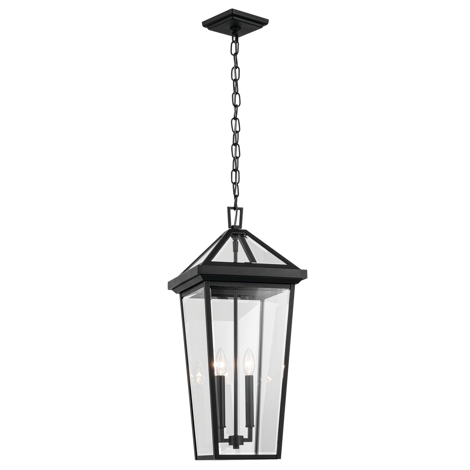 Kichler - 59130BKT - Two Light Outdoor Pendant - Regence - Textured Black from Lighting & Bulbs Unlimited in Charlotte, NC