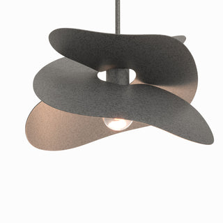 Buy natural-iron Hibiscus Pendant by Hubbardton Forge