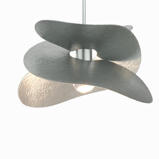 Buy vintage-platinum Hibiscus Pendant by Hubbardton Forge