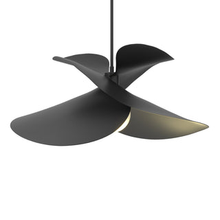 Buy black Hibiscus Pendant by Hubbardton Forge
