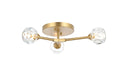 Zayne Flush Mount Ceiling Light by Elegant Lighting