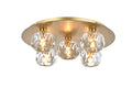 Graham Flush Mount Ceiling Light by Elegant Lighting