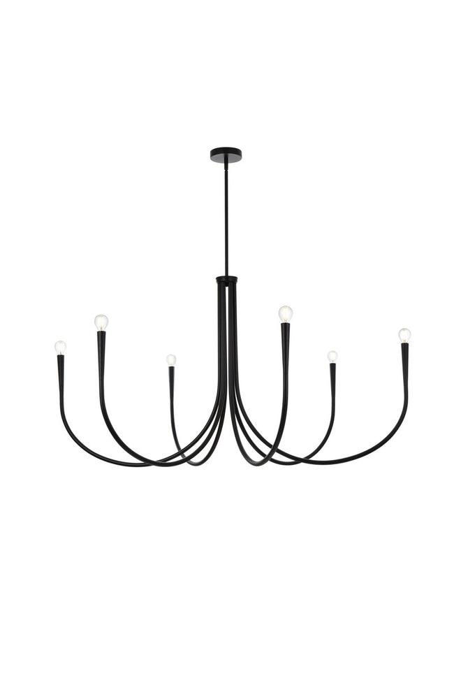 Elegant Lighting-LD722D55BK|MAIN