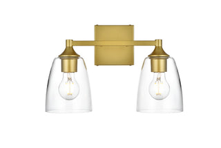 Buy brass Gianni Vanity by Elegant Lighting
