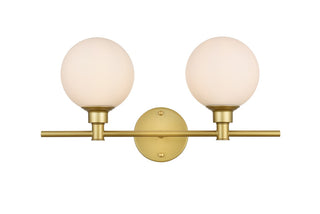 Buy brass Cordelia Vanity by Elegant Lighting