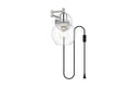 Caspian Outdoor (Damp) Sconce by Elegant Lighting