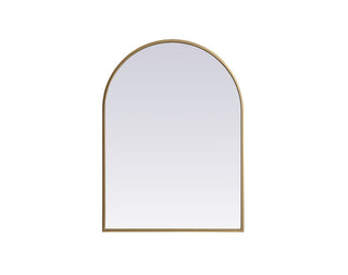 Buy brass Ayra Mirror by Elegant Lighting