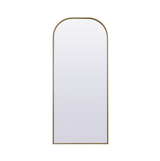 Buy brass Blaire Mirror by Elegant Lighting