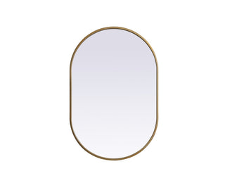 Buy brass Asha Mirror by Elegant Lighting
