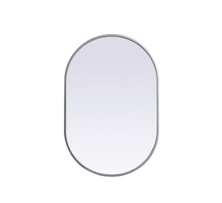 Buy silver Asha Mirror by Elegant Lighting