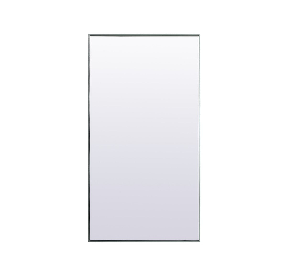 Eternity Mirror by Elegant Lighting – Size: 72.00"L x 36.00"W x 72.00"H – Finish: Silver – Elegant Lighting-MR4FL3672S
