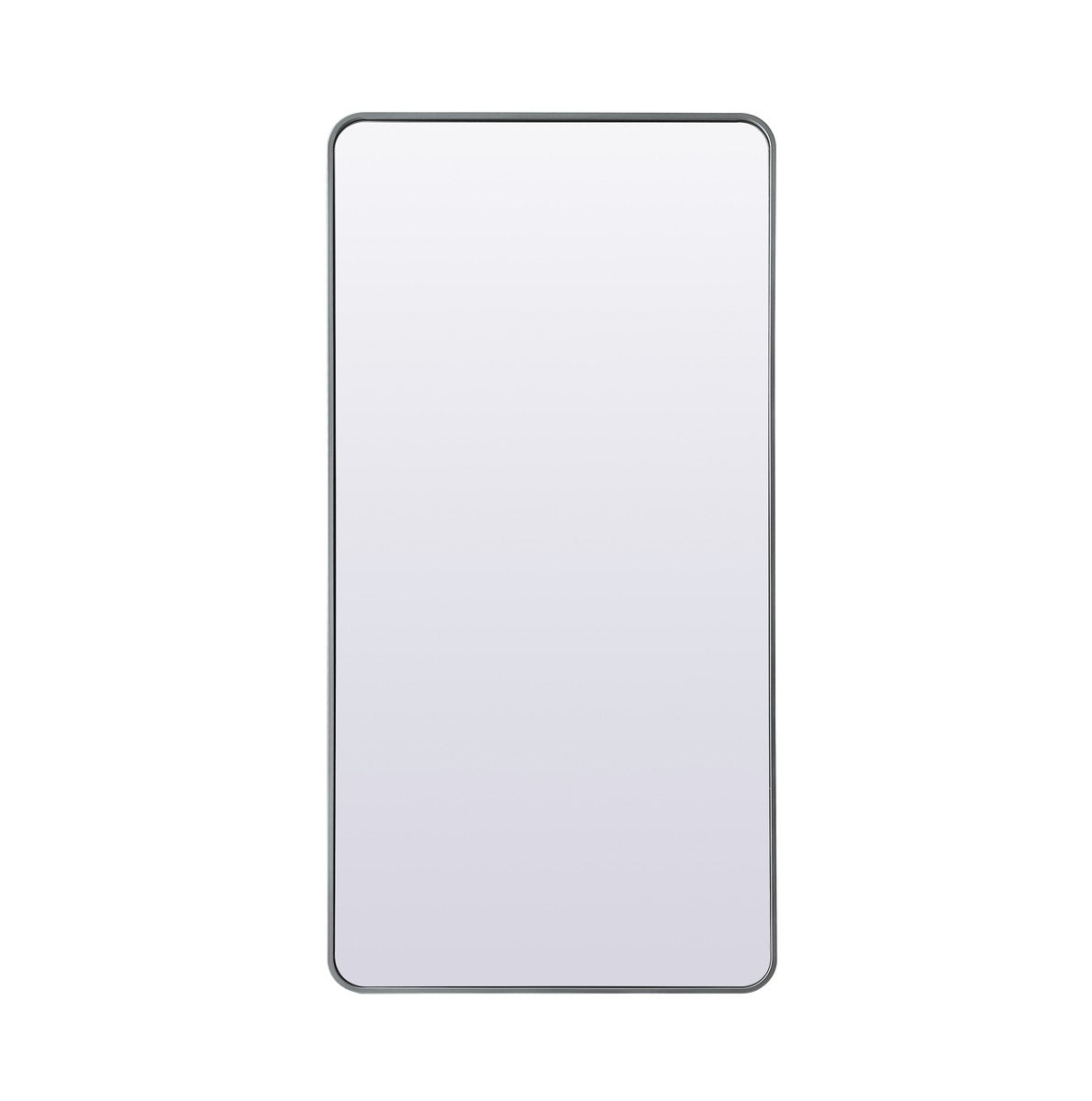 Evermore Mirror by Elegant Lighting – Size: 60.00"L x 30.00"W x 60.00"H – Finish: Silver – Elegant Lighting-MR80FL3060S