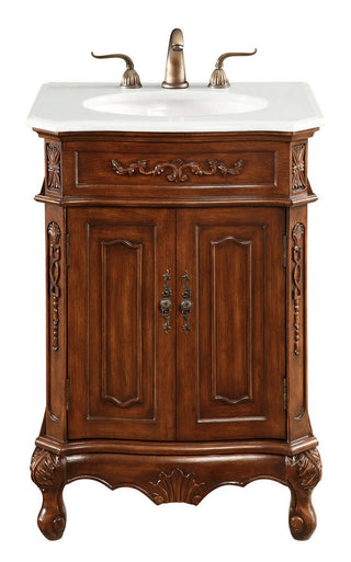 Buy teak Danville Vanity by Elegant Lighting