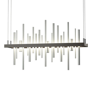 Buy dark-smoke-and-metal-shade Cityscape Pendant by Hubbardton Forge