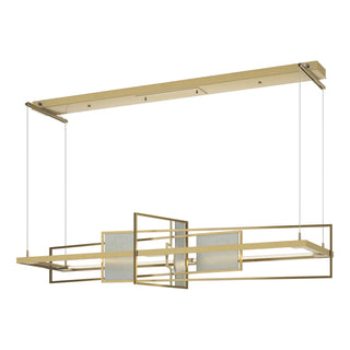 Buy modern-brass Four Seasons Pendant by Hubbardton Forge