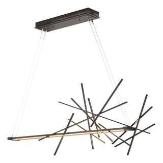 Buy oil-rubbed-bronze Cascade Pendant by Hubbardton Forge