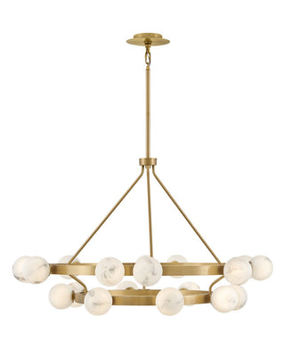 Buy lacquered-brass Selene Chandelier by Fredrick Ramond