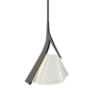 Buy oil-rubbed-bronze-and-clear-shade Mobius Pendant by Hubbardton Forge