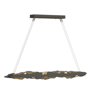 Buy natural-iron Trove Pendant by Hubbardton Forge