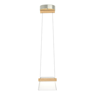 Buy sterling-with-clear-glass-zm-glass-and-clear-shade Cowbell Mini Pendant by Hubbardton Forge