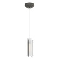 Exos Glass Mini Pendant by Hubbardton Forge