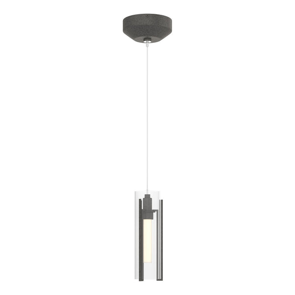 Exos Glass Mini Pendant by Hubbardton Forge