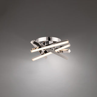Buy chrome Parallax Flush Mount Ceiling Light by W.A.C. Lighting