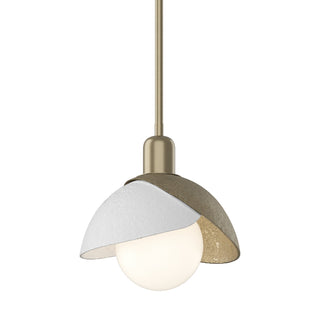 Buy soft-gold Brooklyn Pendant by Hubbardton Forge